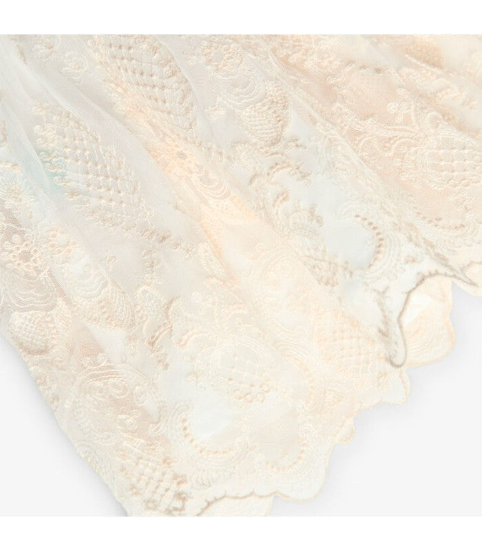 Vestido niña tul bordado para ocasiones especiales