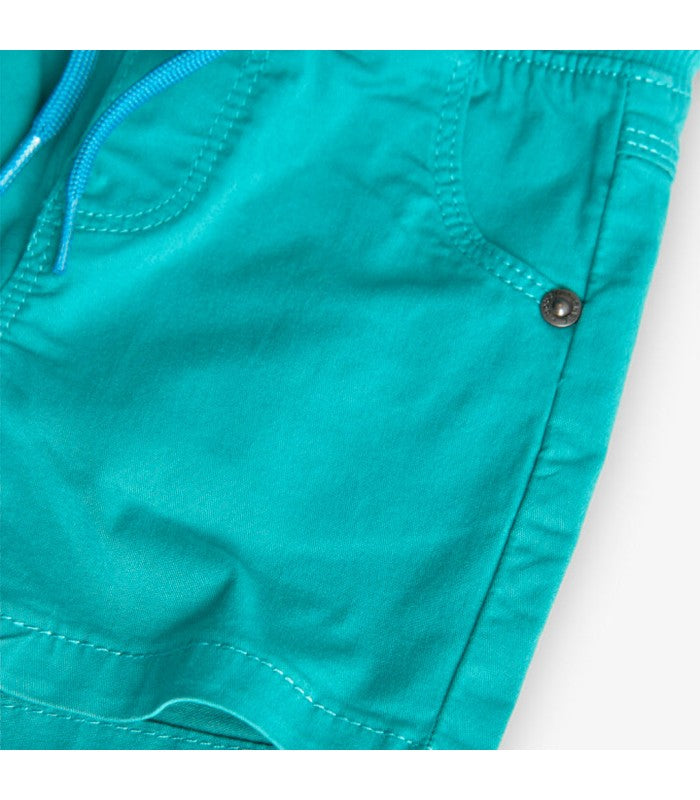 Bermuda de gabardina para niño bebé y niño