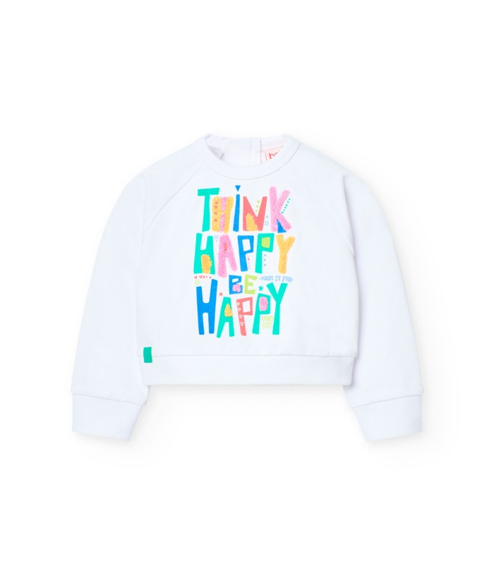 Sudadera para bebé y niña Modelo Happy