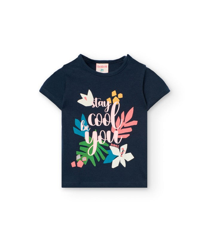Conjunto para bebé y niña de camiseta y short Modelo Cool