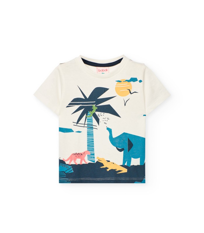 Conjunto para bebé y niño de camiseta y short Modelo Animal