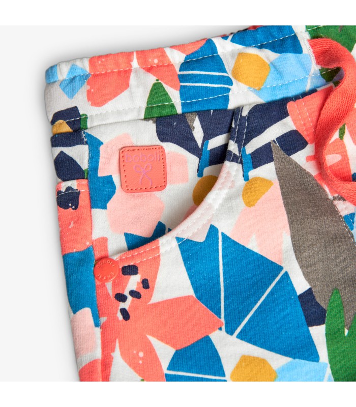 Bermudas para niña y bebé estampadas Modelo Flora