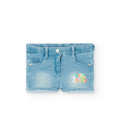 Short de punto demin para niña Modelo Summer