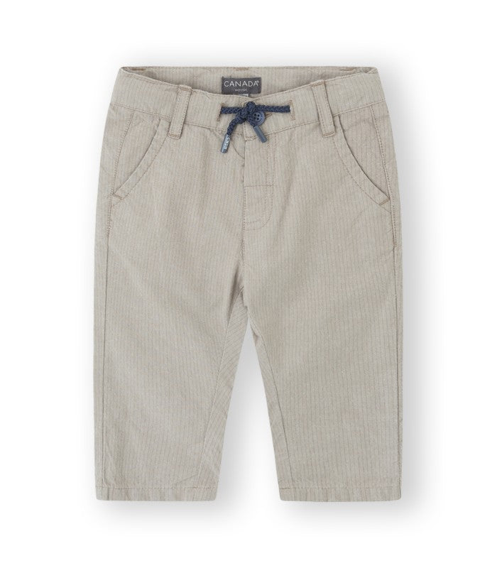 Pantalón bebé niño color tostado. Modelo Robert