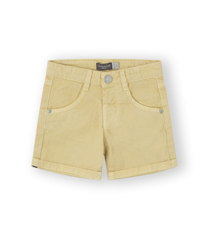 Bermuda bebé niño color beige. Modelo Desert