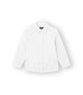 Camisa bebé niño color blanca con cuello camisero. Modelo Alan