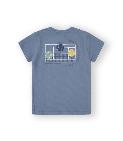 Camiseta niño azul. Modelo Jason