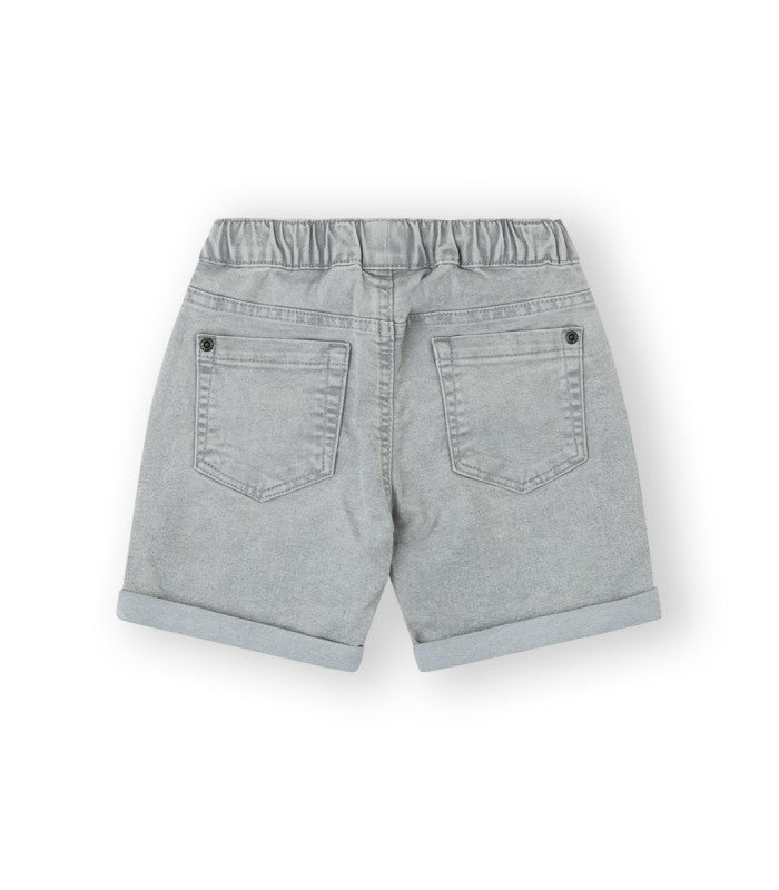 Short vaquero demin gris para niño. Modelo Leg