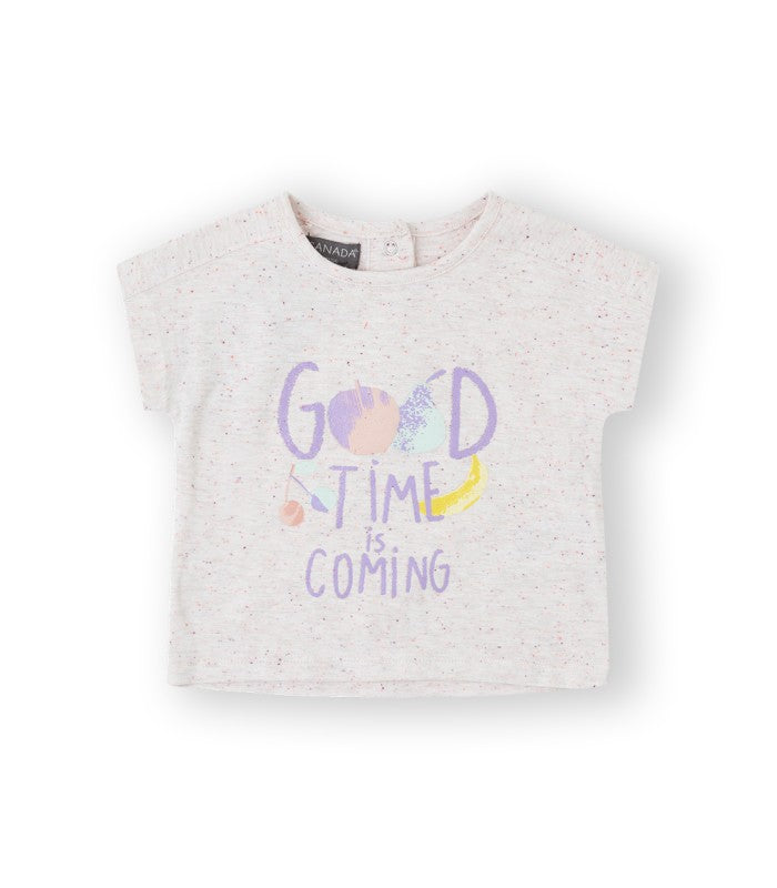 Camiseta bebé niña. Modelo Good