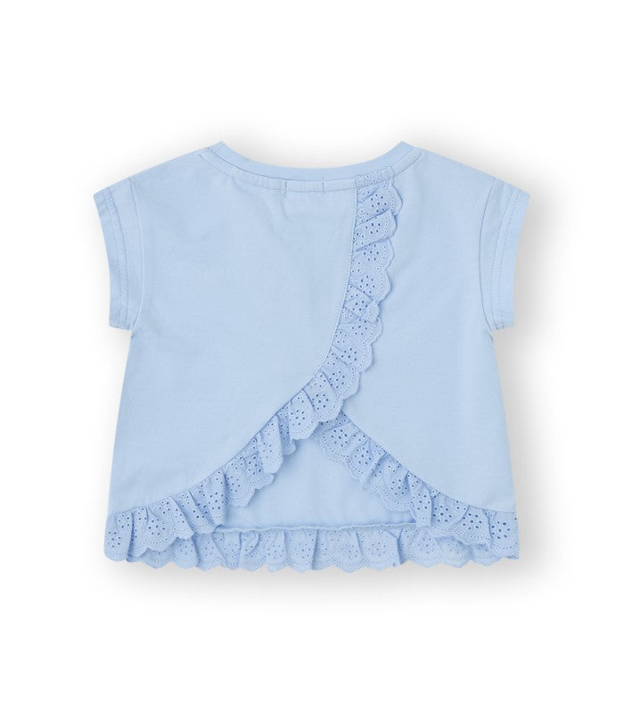 Camiseta niña blanca.*El color de la foto no se corresponde con el modelo. Modelo CiaoBella