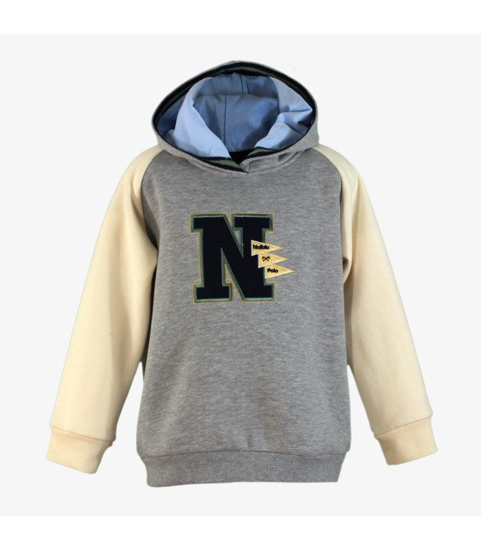 Sudadera Niño con capucha. Modelo Campus