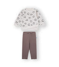 Baby and girls' tracksuit. Cuore model
