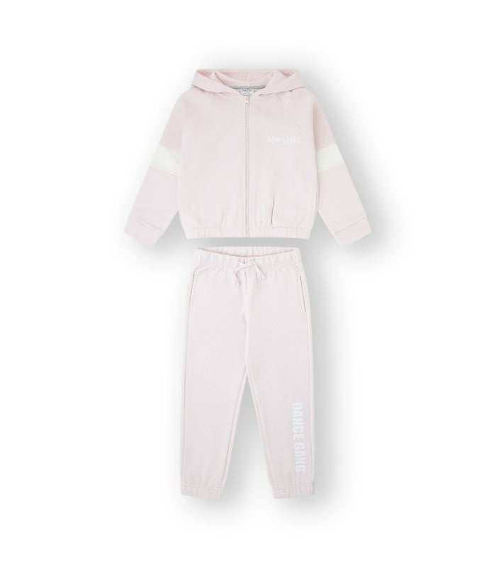 Chándal Niña con capucha. Modelo Pink