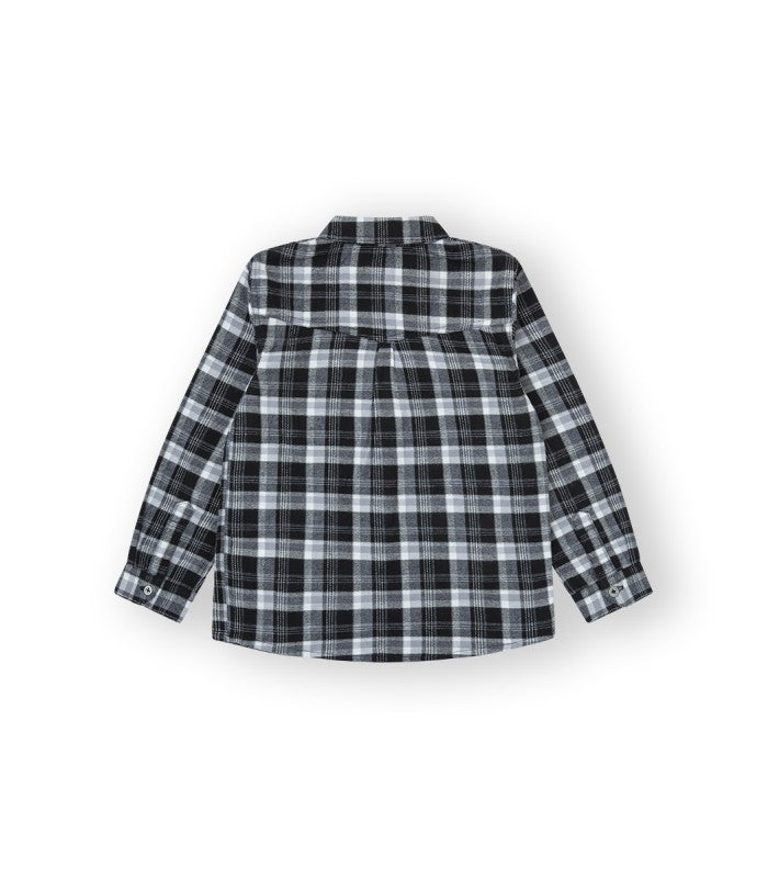 Camisa Niño de cuadros. Modelo Motor
