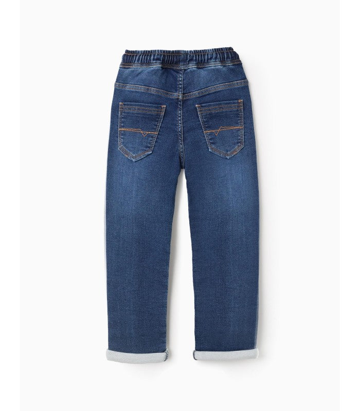 Pantalón Vaquero 'Slim' para Niño, Azul Oscuro