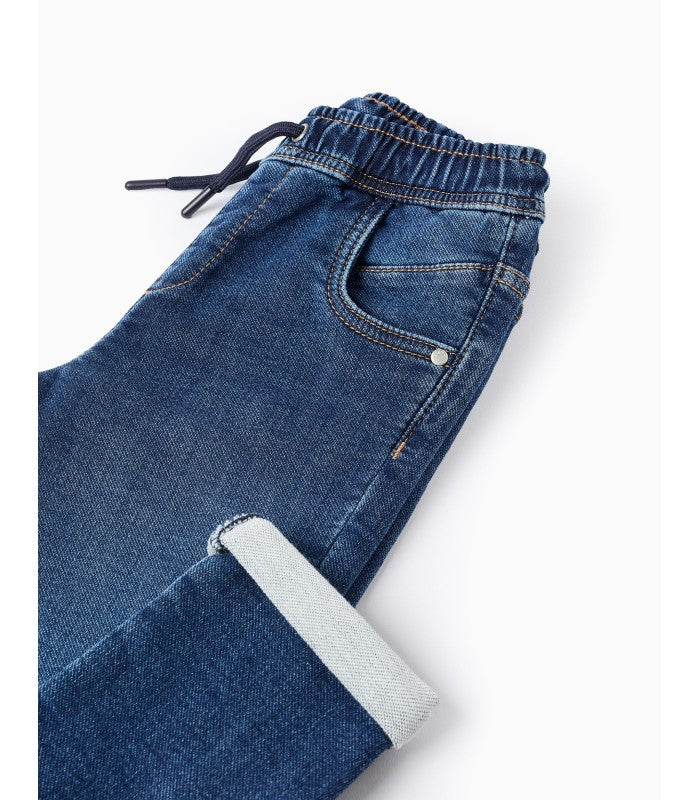 Pantalón Vaquero 'Slim' para Niño, Azul Oscuro