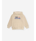 Sudadera con capucha beige para niño