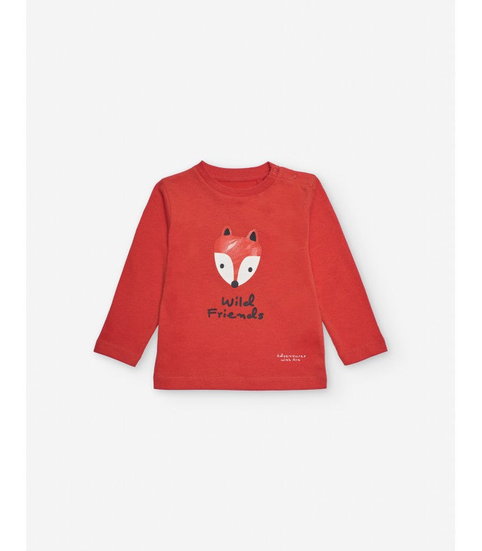 Camiseta bebé Niño Modelo Zorro
