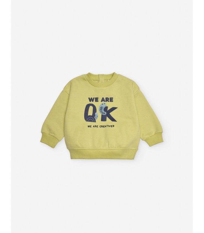 Sudadera afelpada para bebé niño Modelo OK