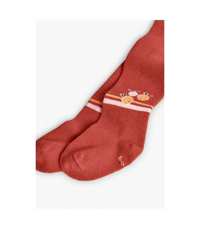 Orange animal baby bodysuit