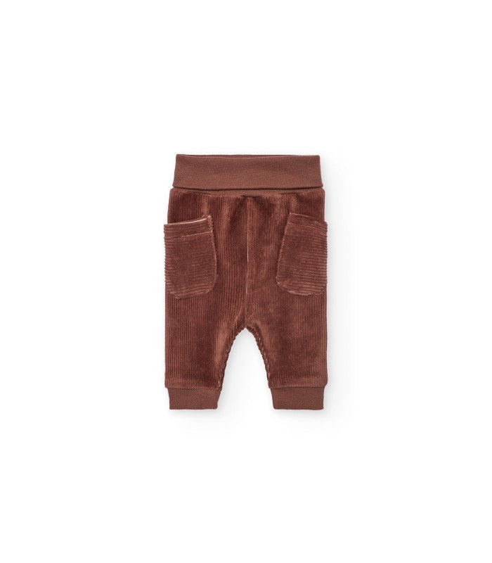 Conjunto bebé de punto crudo conejo