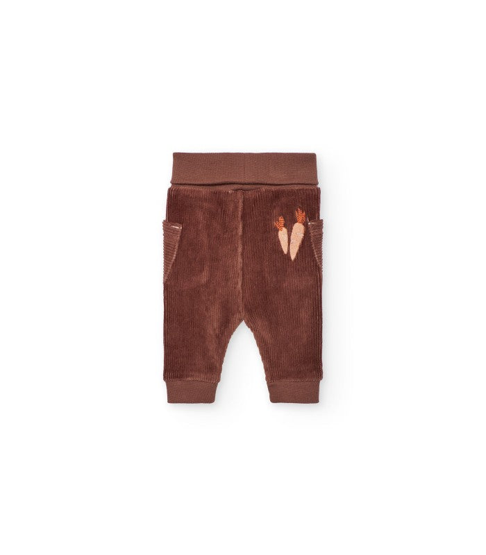 Conjunto bebé de punto crudo conejo