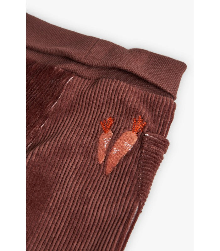 Conjunto bebé de punto crudo conejo