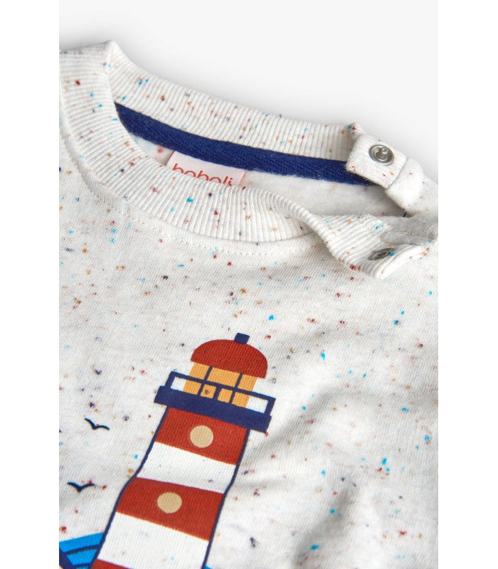 Sudadera Faro felpa niño