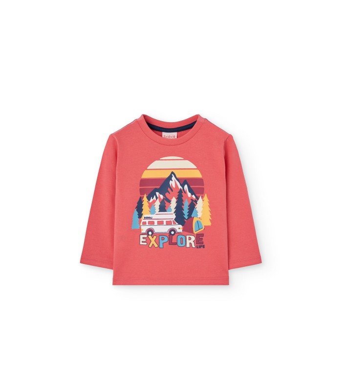 Camiseta niño punto montaña