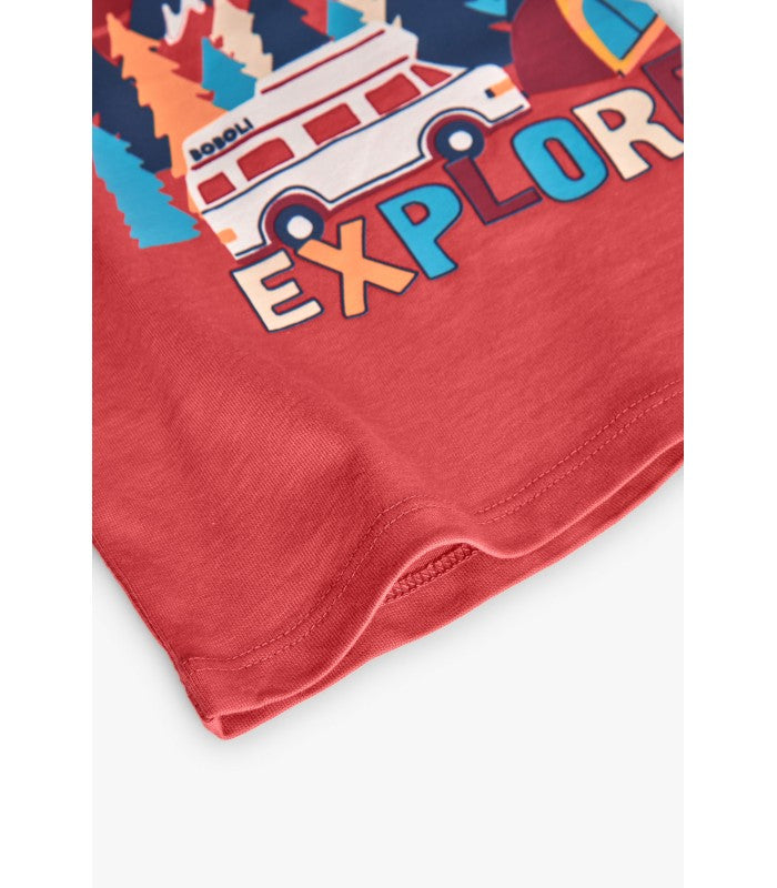 Camiseta niño punto montaña