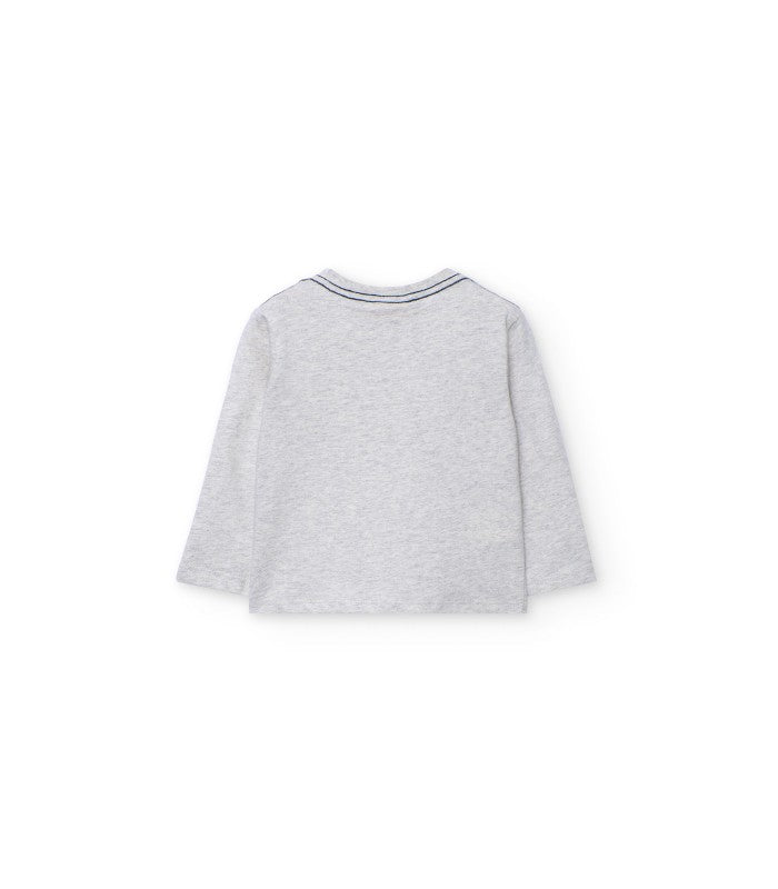 Camiseta bebé y niño de punto animal