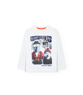 Camiseta niño algodón blanco animales