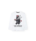 Camiseta niño algodón blanco oso