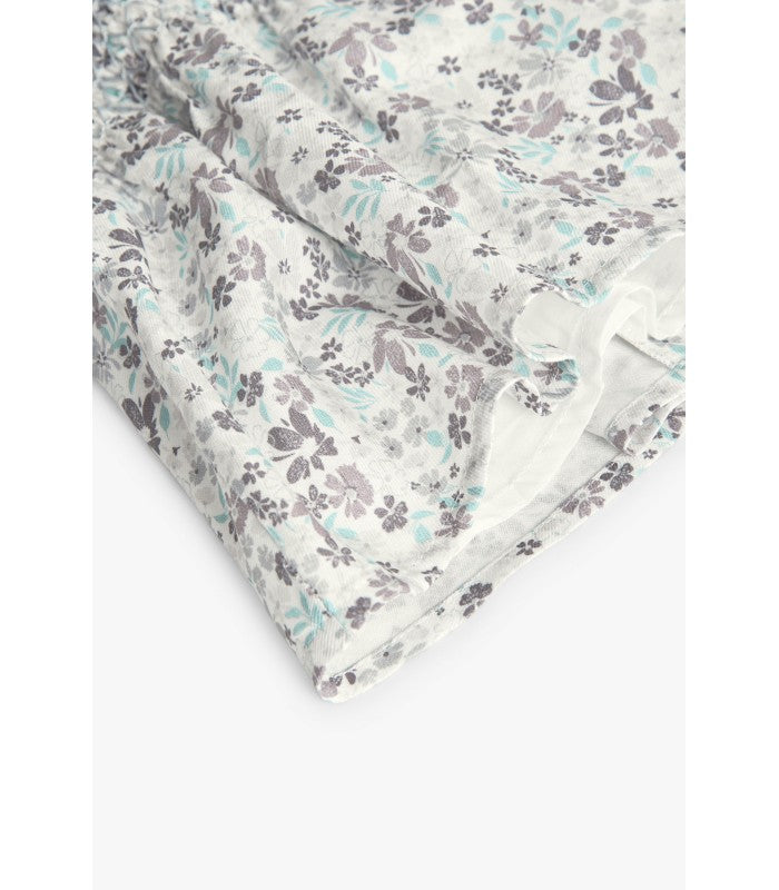 Vestido viella flores para bebé niña
