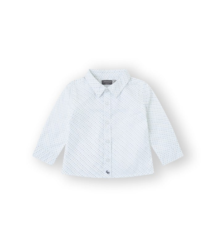 CAMISA BEBÉ Y NIÑO BBAERIUS BLANCO