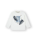 KIDS' T-SHIRT TRNT ECRU
