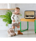 Sweatshirt and bloomer set for baby boy