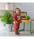 Conjunto de algodón para bebé niña. Modelo Ratón