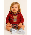 Conjunto Conejo de Sudadera y braguita para bebé niña