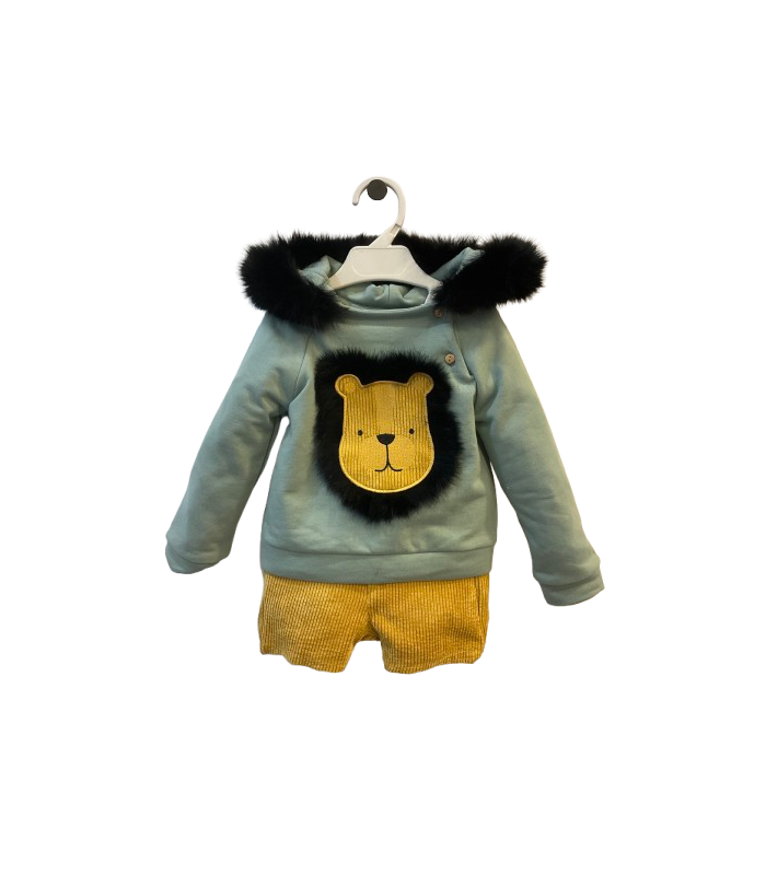 Conjunto bebé niño de sudadera y bombacho: Colección Agropolis