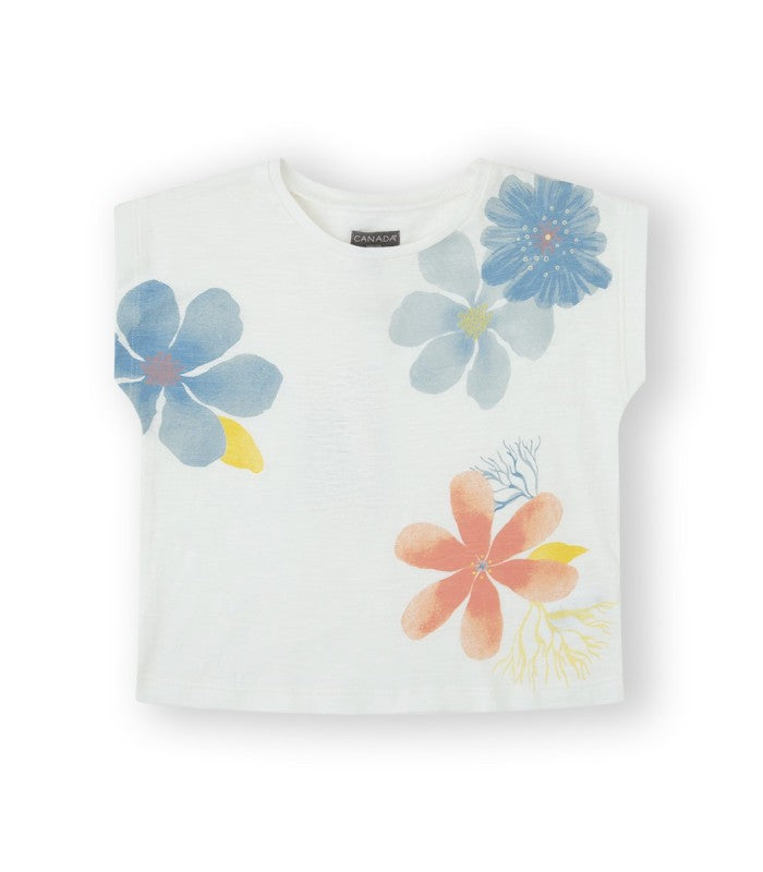 Girls' t-shirt and shorts set. You Cute design