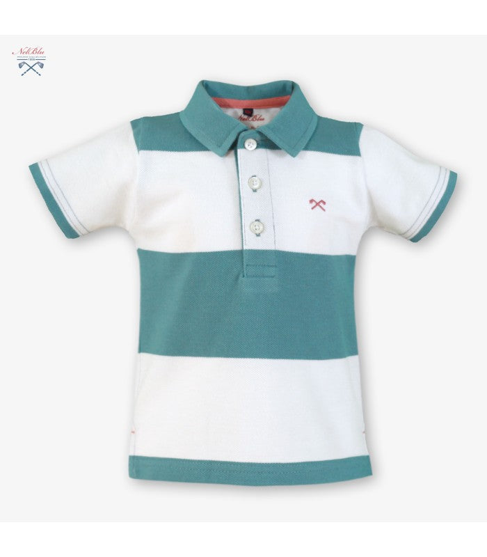 Conjunto bebé niño de polo y short
