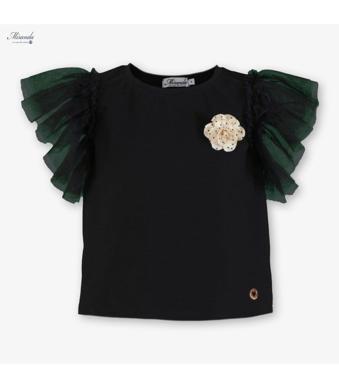 Girl's ceremonial blouse and skirt set