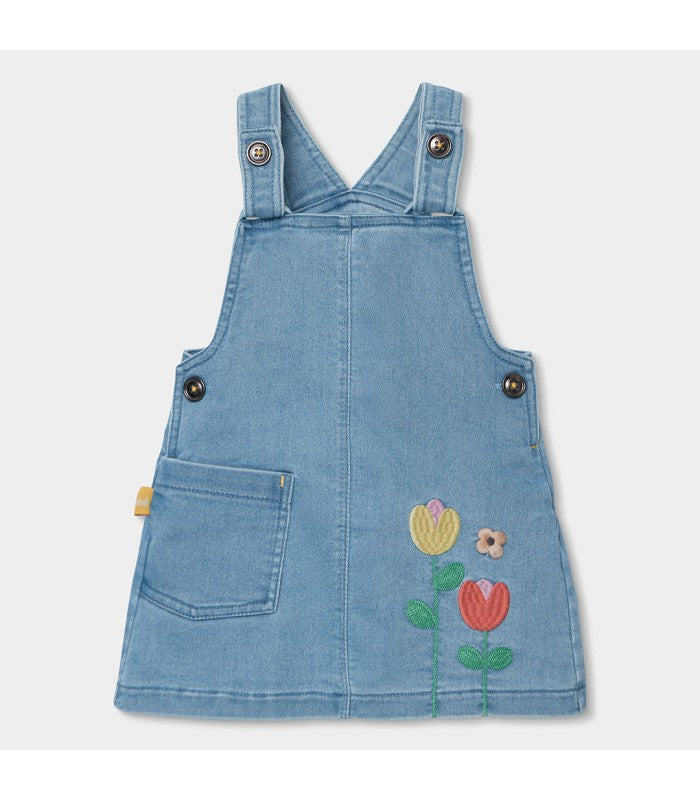 Vestido demin bebé niña