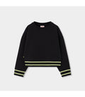 Sudadera negra niña