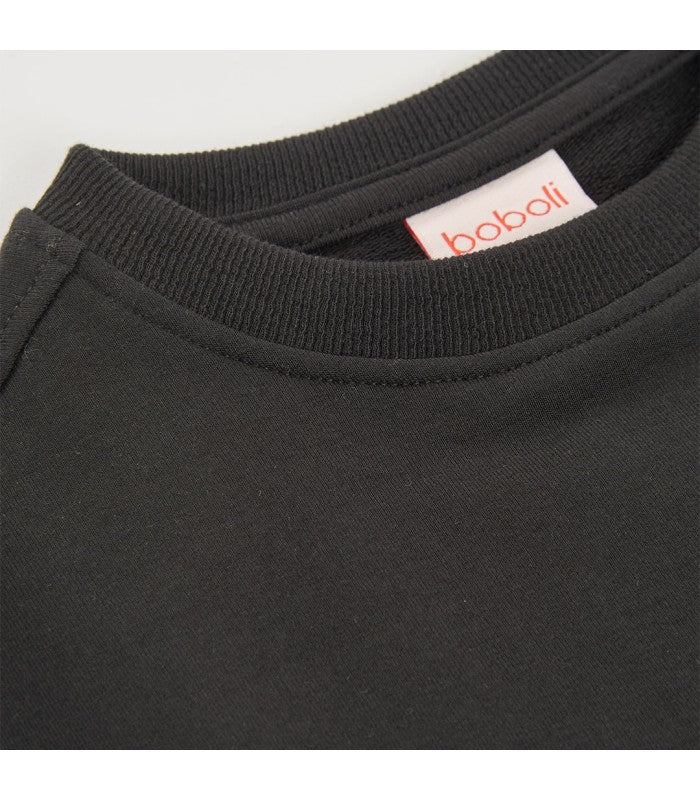 Sudadera negra niña