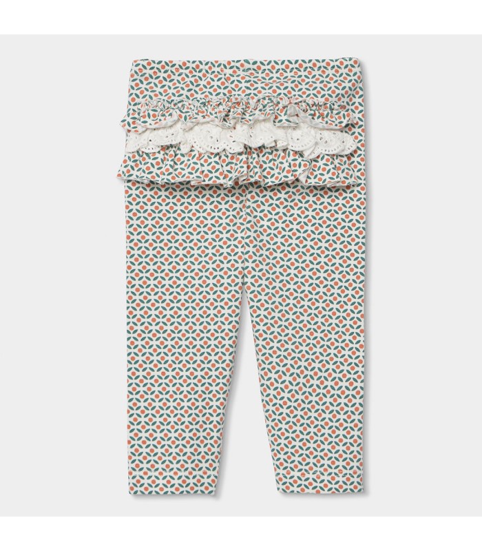 Conjunto bebé niña punto algodón