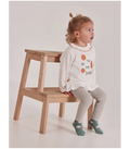 Conjunto bebé niña punto algodón