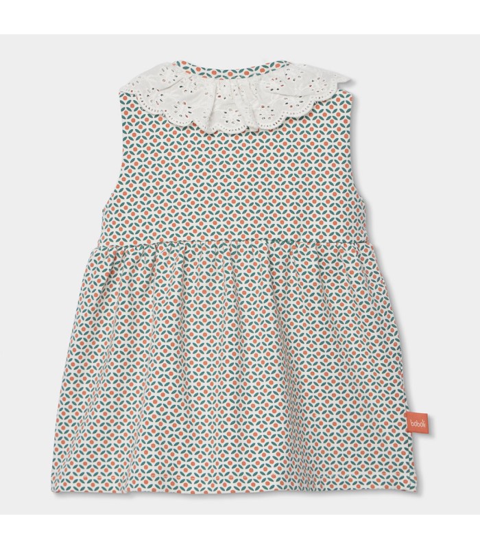 Vestido  bebé niña estampado con braguita