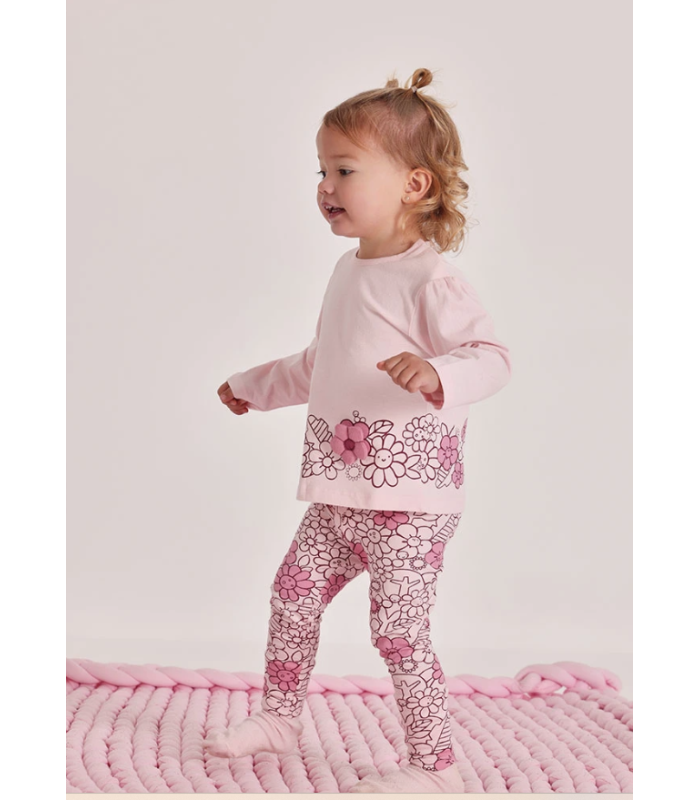 Conjunto para bebé niña rosa